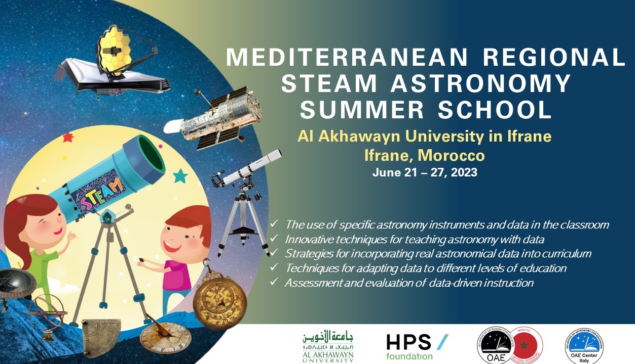 Mediterranean Regional STEAM Astronomy Summer School